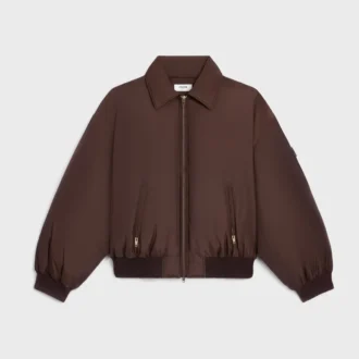 Pufferjack van nylon