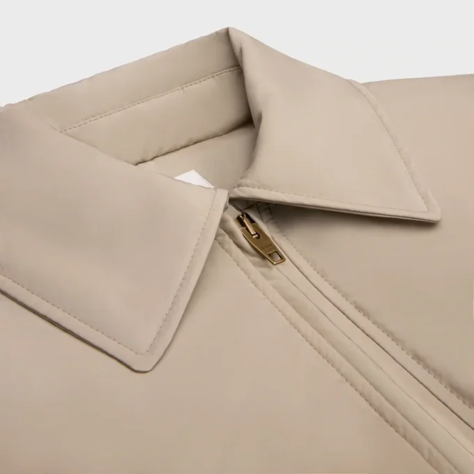 Pufferjack van nylon