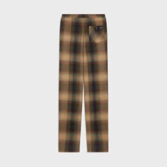 Pyjamabroek  van geruite wol