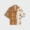 Pyjamahemd van zijden twill
