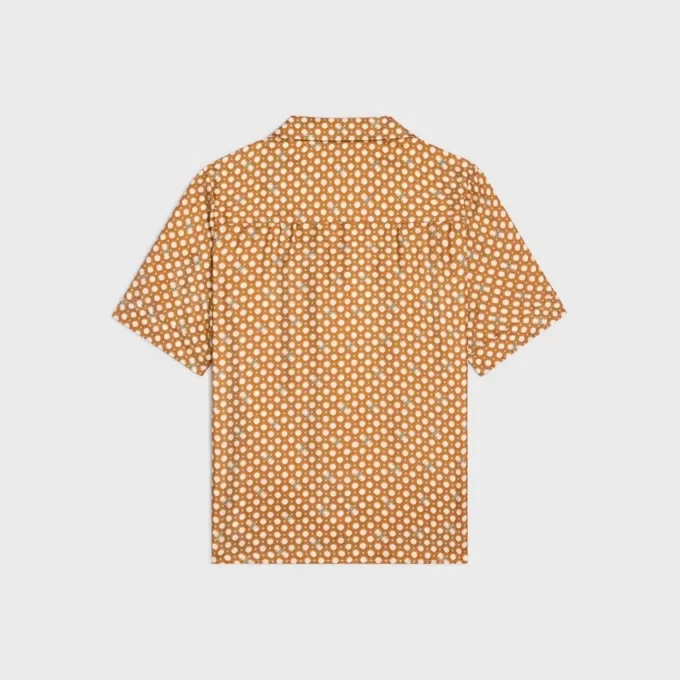Pyjamahemd van zijden twill