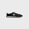 Racer Sneaker van nylon, suède kalfsleer en kalfsleer