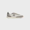 Racer Sneaker van nylon, suède kalfsleer en kalfsleer