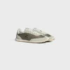 Racer Sneaker van nylon, suède kalfsleer en kalfsleer
