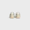 Racer Sneaker van nylon, suède kalfsleer en kalfsleer