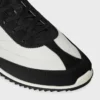 Racer Sneaker van nylon, suède kalfsleer en kalfsleer