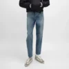 Racer Sneaker van nylon, suède kalfsleer en kalfsleer