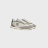 Racer Sneaker van nylon, suède kalfsleer en kalfsleer