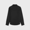 Relaxed overhemd van zijden twill