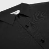 Relaxed overhemd van zijden twill
