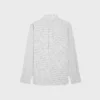 Relaxed shirt van geruite katoenen twill