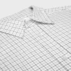 Relaxed shirt van geruite katoenen twill
