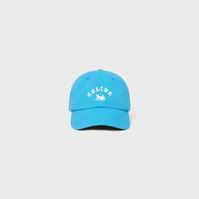 Richelieu-pet van katoen-twill