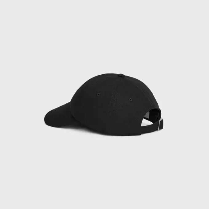 Richelieu-pet van katoen-twill