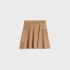 Rok van katoenen twill