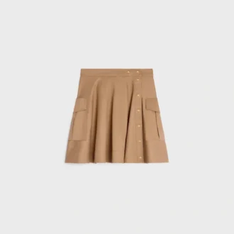 Rok van katoenen twill