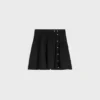 Rok van katoenen twill