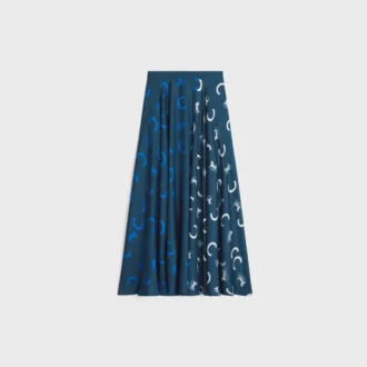 Rok van zijden twill