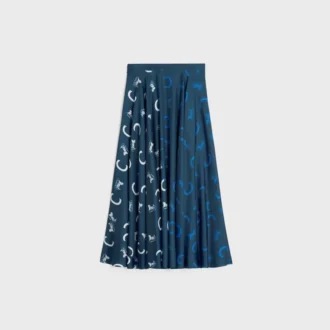 Rok van zijden twill