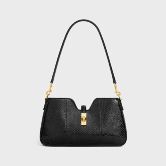 Schoudertas Camille 16 Soft in Python Glitter