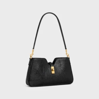 Schoudertas Camille 16 Soft in Python Glitter