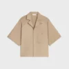 Scout-overhemd van lichte katoenen gabardine