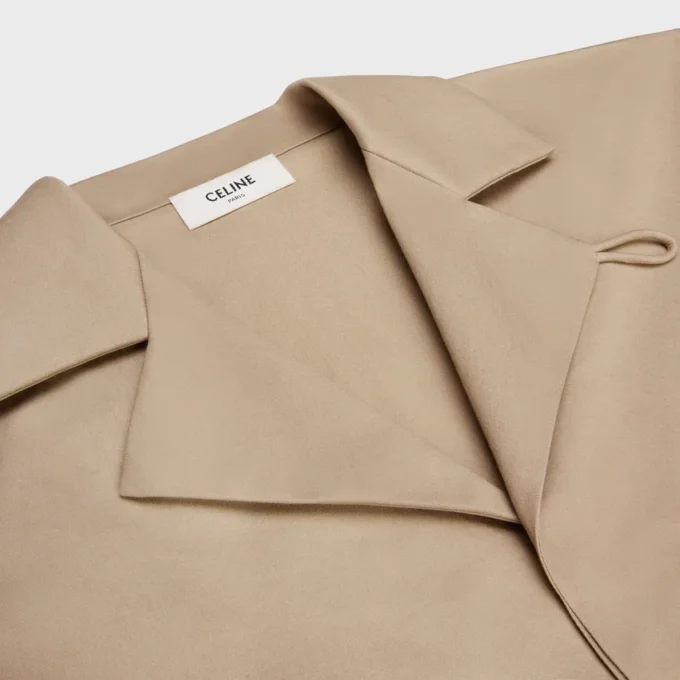 Scout-overhemd van lichte katoenen gabardine
