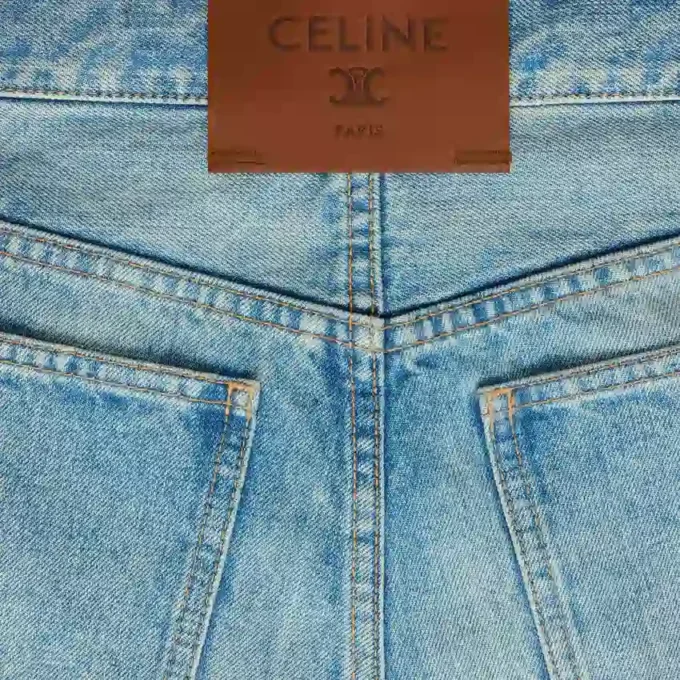 Shorts 001 van katoenen denim