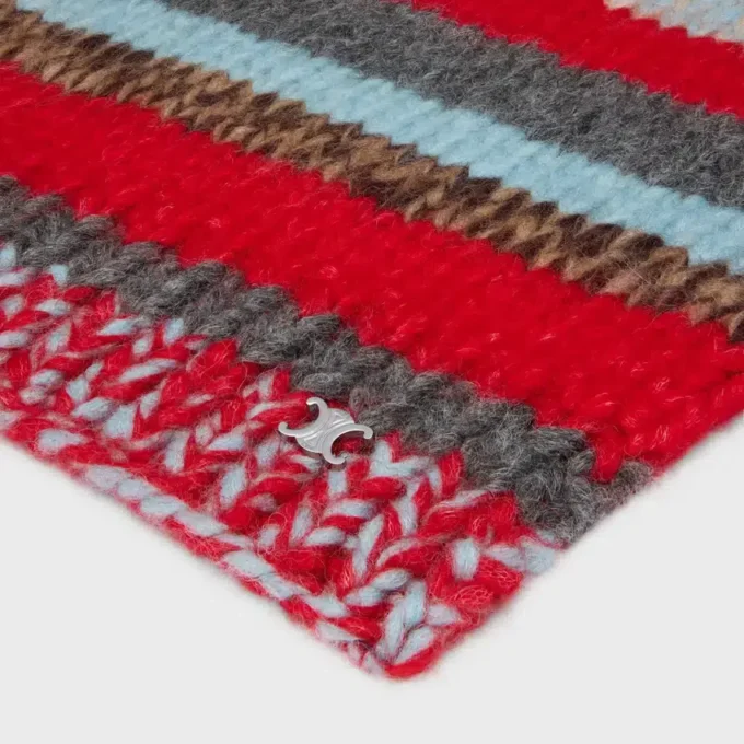 Sjaal van Mouline-alpaca en wol
