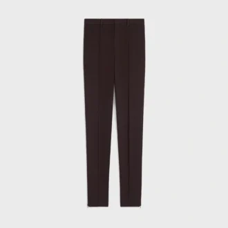 Slanke broek van stretchwolgabardine