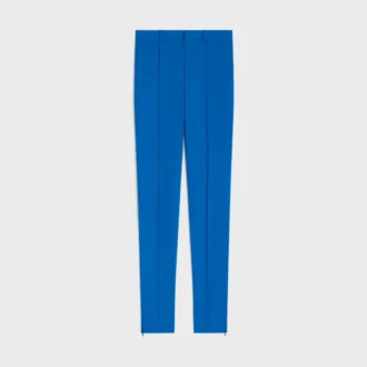 Slanke broek van stretchwolgabardine