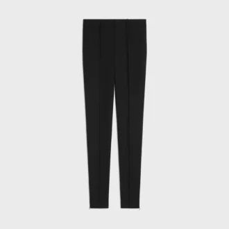 Slanke broek van stretchwolgabardine