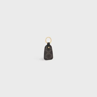 Sleutelhouder van Triomphe Canvas en kalfsleer
