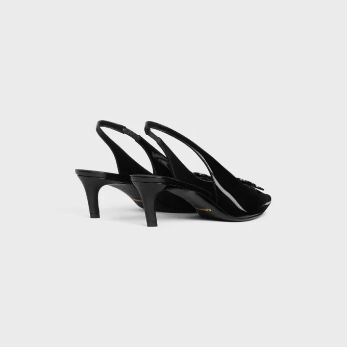 Slingback Alma van gelakt kalfsleer