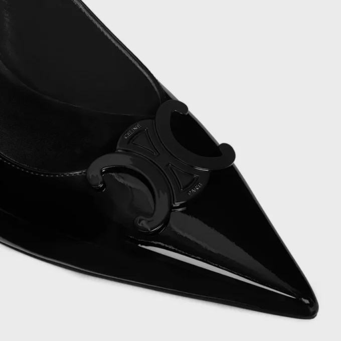 Slingback Alma van gelakt kalfsleer