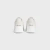 Sneaker met blokhak van kalfsleer