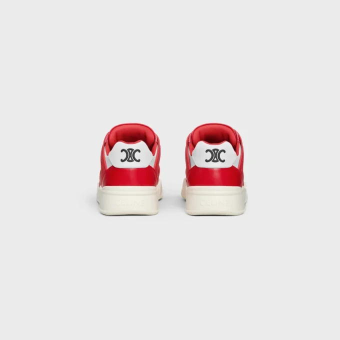 Sneaker Trainer Ct-09 van kalfsleer en mesh