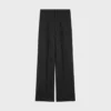 Sorbonne-broek van gestreepte wol