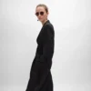 Spencer-smokingjasje van wollen gabardine