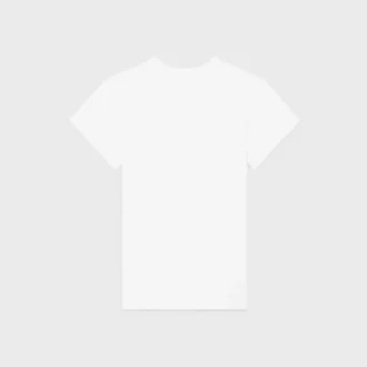 Standaard T-shirt van geribd katoenjersey
