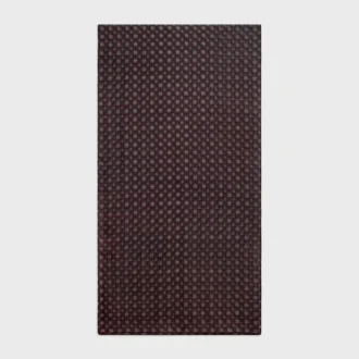 Stola van kasjmiermousseline met Biscotto-print