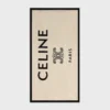 Strandlaken van CELINE Triomphe badstof