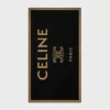 Strandlaken van CELINE Triomphe badstof