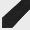 Stropdas in Mini Triomphe zijden jacquard