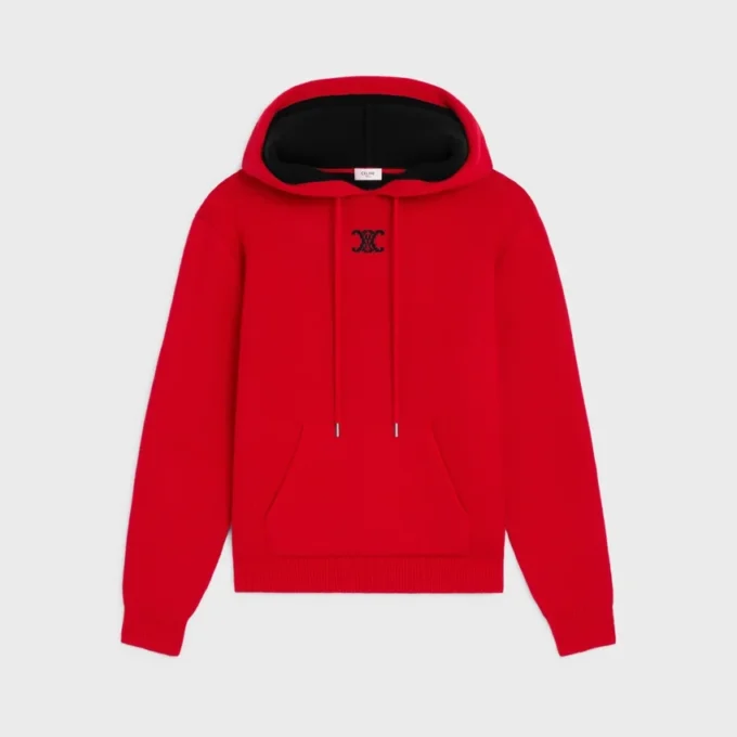 Sweater met capuchon van kasjmier Sweater met capuchon van kasjmier