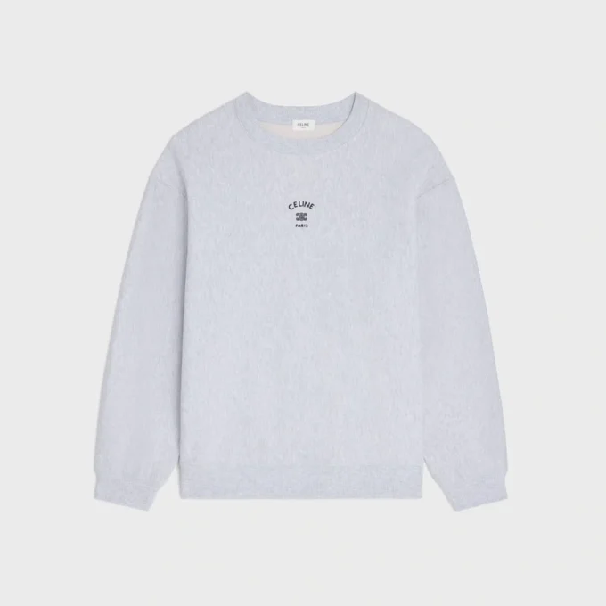 Sweatshirt van katoenfleece