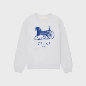 Sweatshirt van katoenfleece