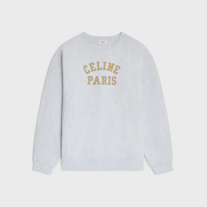 Sweatshirt van katoenfleece