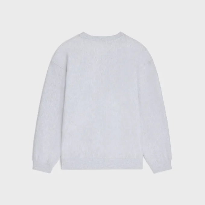 Sweatshirt van katoenfleece