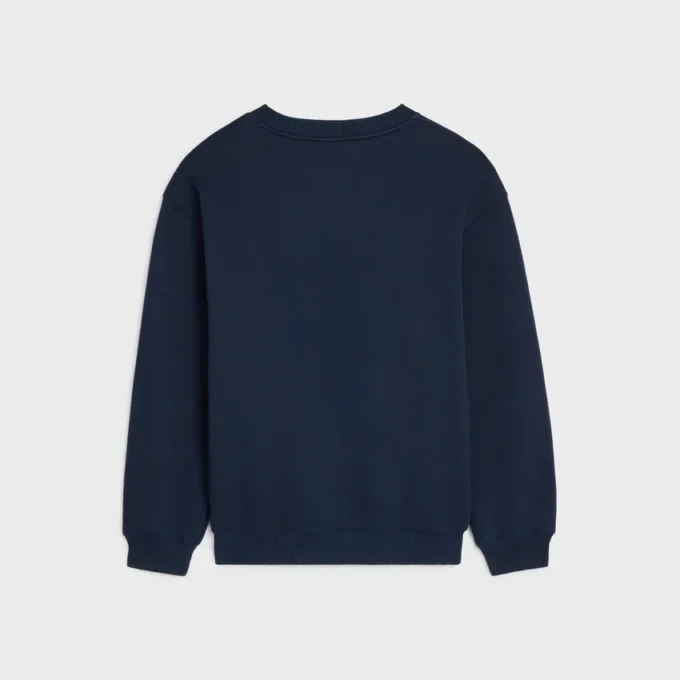 Sweatshirt van katoenfleece